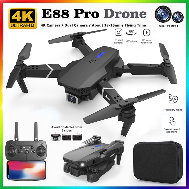 Drone Camera Night Vision - 2026 NIEUWE E88 Professionele HD 4K