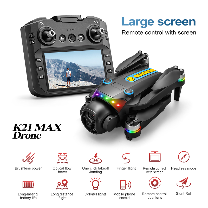 Drone Camera Hd - Buiten drone met elektrische dubbele camera