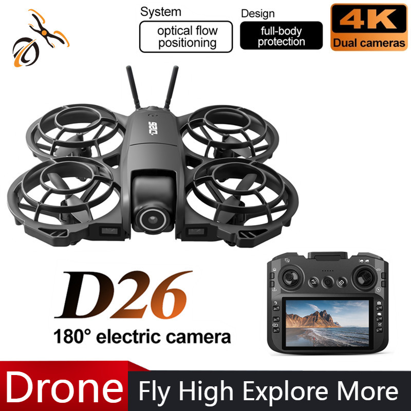 Drone Camera Hd - D26 Drone 4K Luchtfoto HD 180