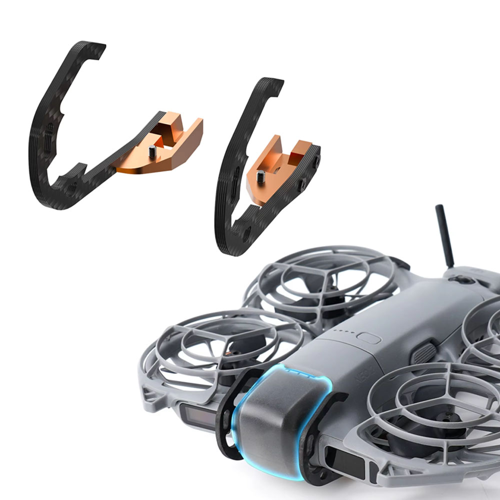 Drone Camera Filter - Gimbal-beschermingsbalk voor DJI NEO 2-lensbumper Koolstofvezel