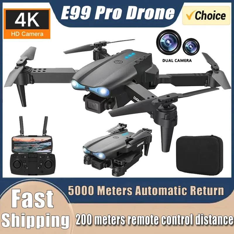 Nieuwe E99Pro RC Drone 4K Prof - Drone Camera Night Vision recensie en prijs